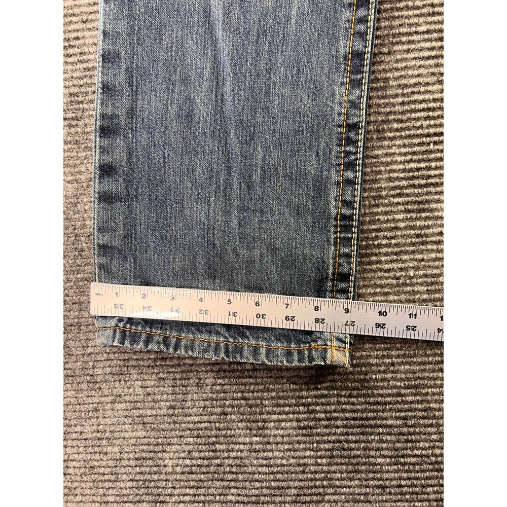 Ariat M-Series Mens Jeans 34x34 Blue Medium Wash Straight Leg Denim - Picture 7 of 13